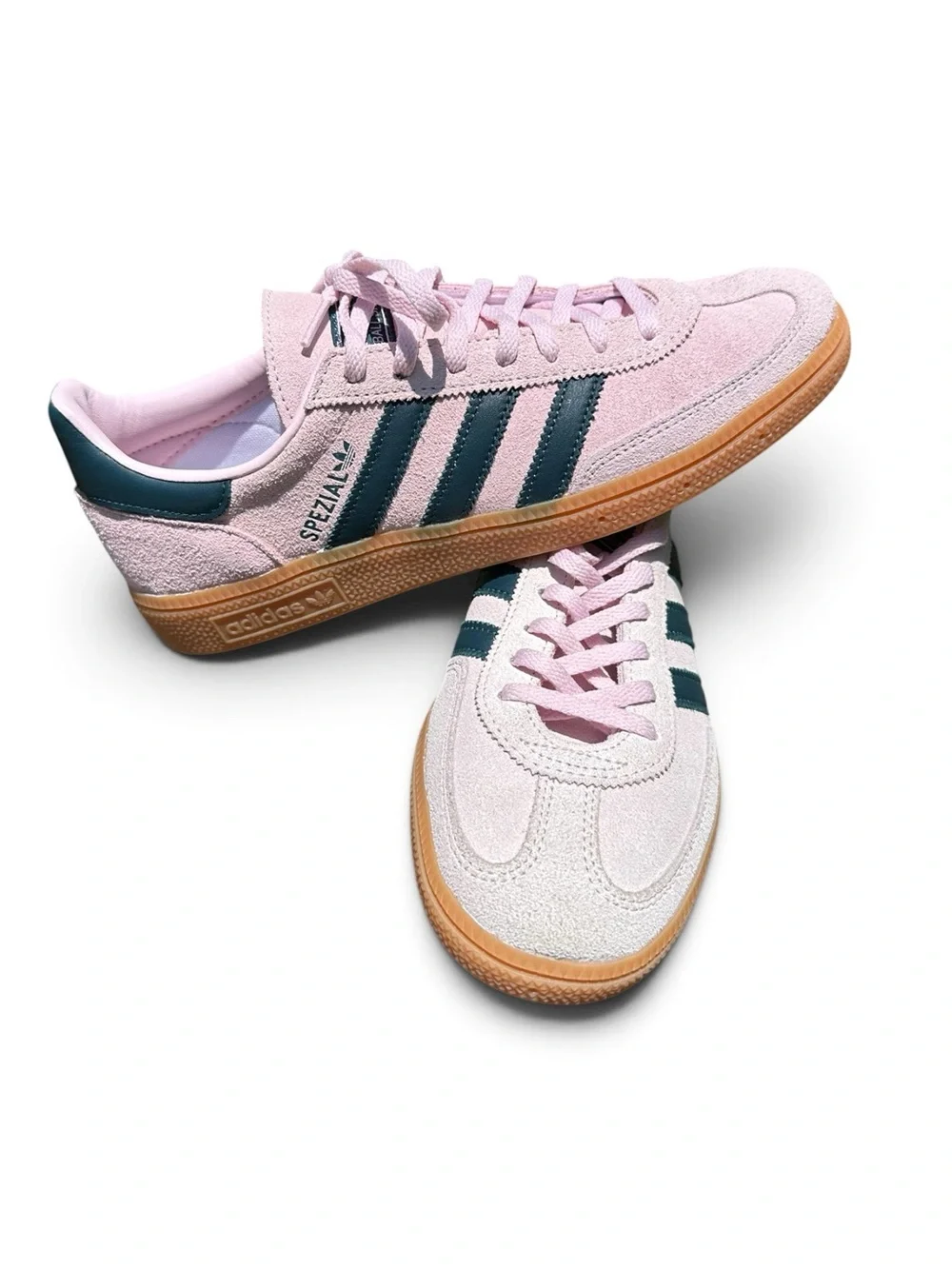 adidas Handball Spezial IF6561 Clear Pink/Arctic Night/Gum Size 8 UK 6.5 CLEAN